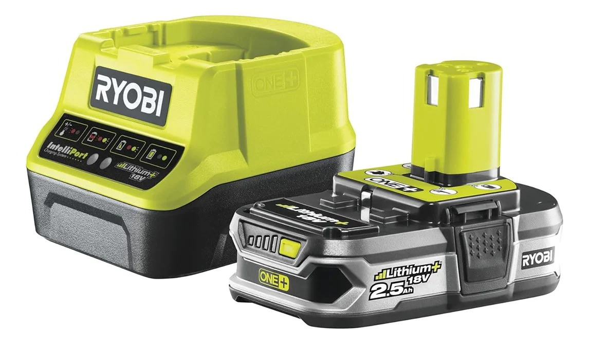 RYOBI Set - punjač baterija i baterija od 2,5Ah 18V ONE+™ – RC18120-125 - 10