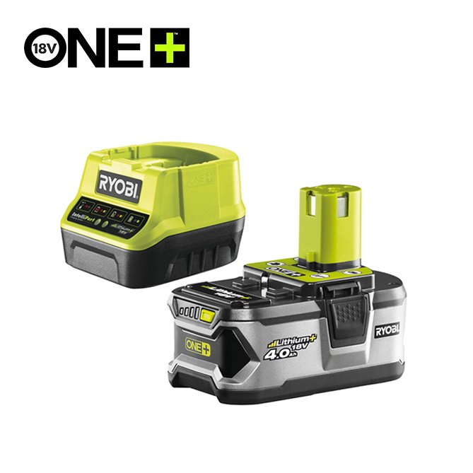 RYOBI Set - punjač baterija i baterija od 4,0Ah 18V ONE+™ – RC18120-140X
