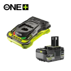 RYOBI Set - brzi punjač 5A i Lithium+ baterija (18V ONE+™) od 6Ah - RC18150-160X - 5
