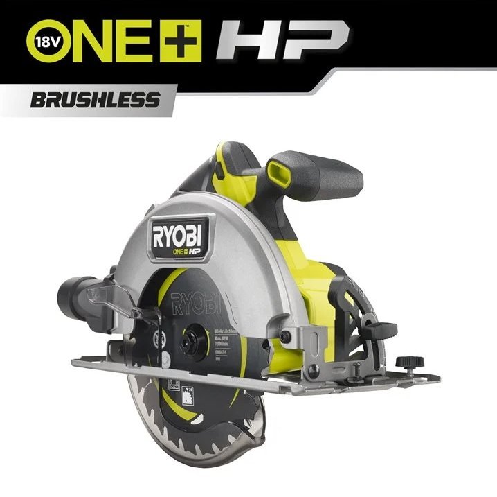 RYOBI Aku. cirkular bez četkica, 18V ONE+™ HP – RCS18X-0
