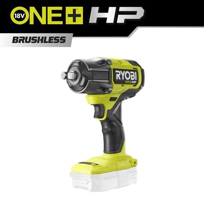 RYOBI Akumulatorski udarni ključ bez četkica, 18V ONE+™ HP  – RIW18X-0