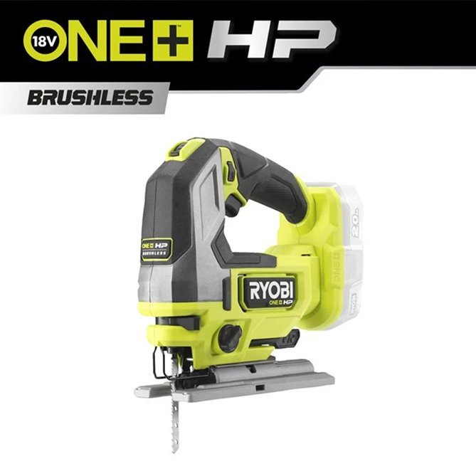 RYOBI Aku. ubodna testera, bez četkica, 18V ONE+™ HP – RJS18X-0