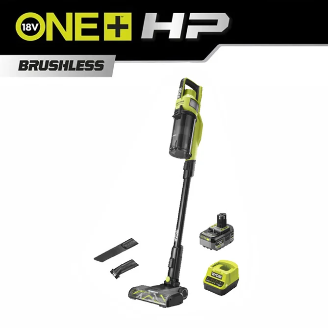 RYOBI Aku. štapni usisivač, bez četkica (18V ONE+™ HP) – RSV18X-1X40G