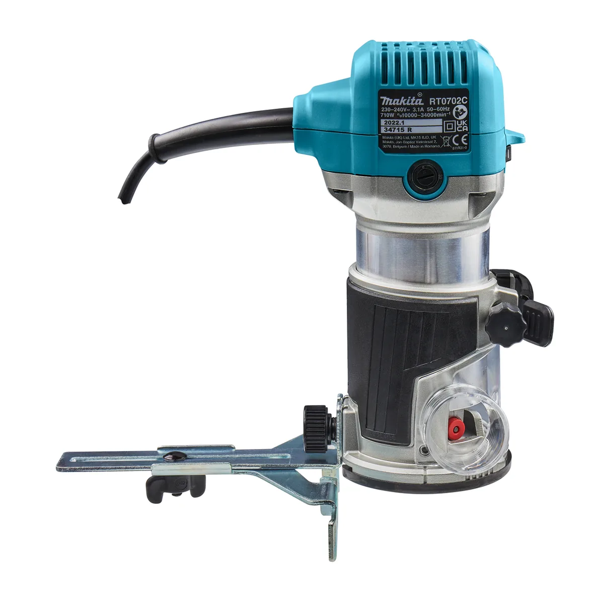 Makita RT0702C Jednoručna glodalica 710W 6 - 8mm - Slika 2