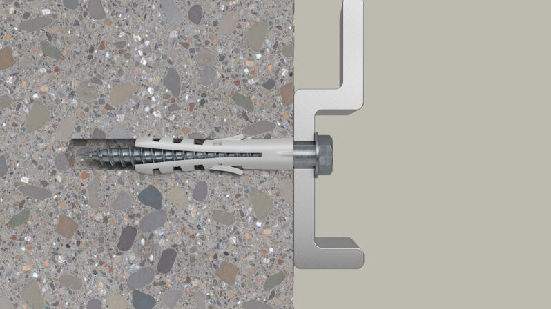 FISCHER set za fiksiranje WC šolje WL 10X80 FIXING SET 80650