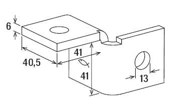 Fischer FUF 180°L Ugaoni element za montažne šine (20 kom) - 504379 - Slika 3