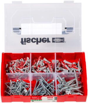 FISCHER FixTainer, Duopower. set tiplova u kutiji FIXTAINER DUOPOWER Tipl + Vijak 535969