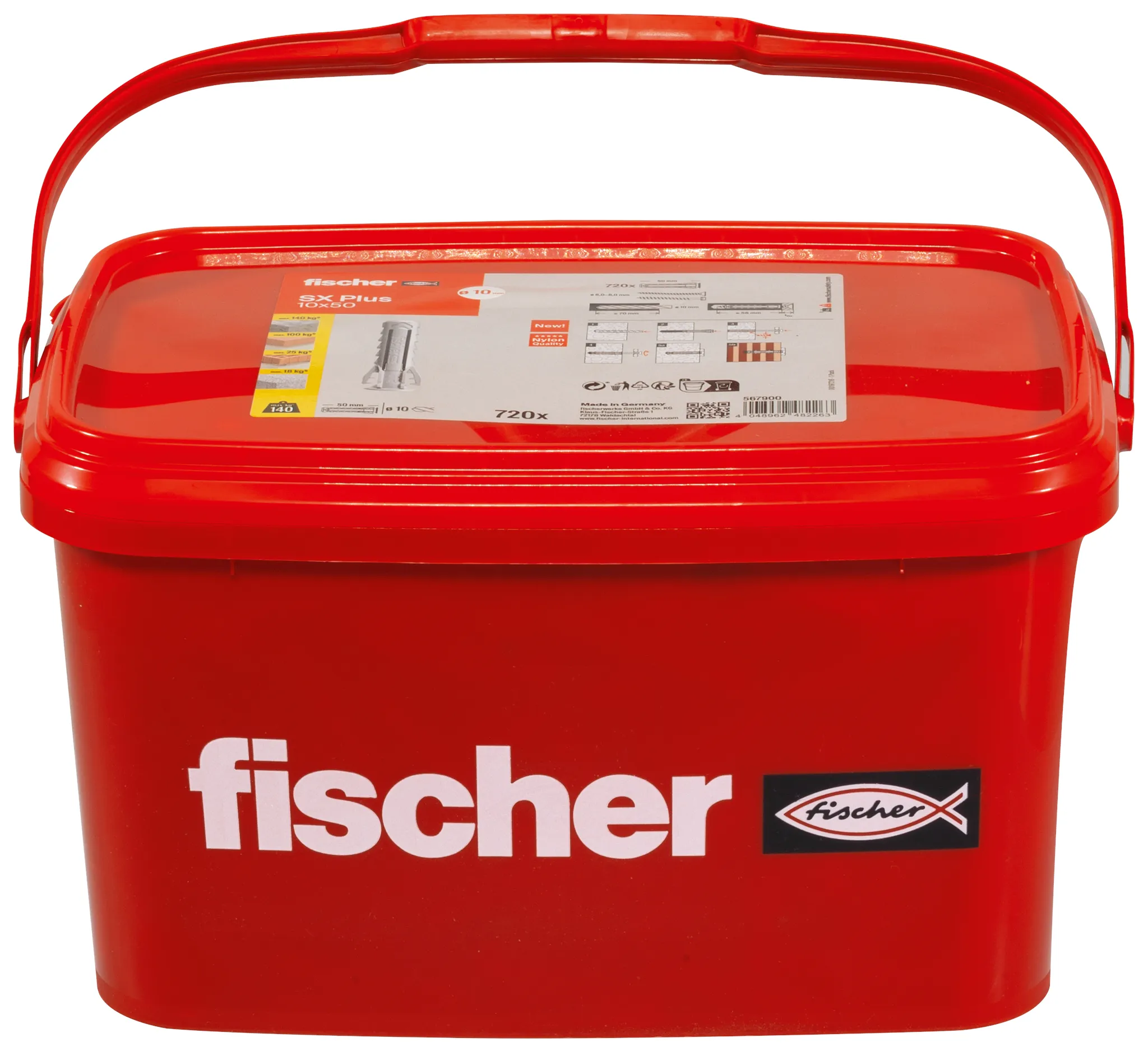 Fischer SX Plus 10x50 Plastični tipl (720 kom) - 567900 - Slika 2