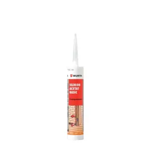 Wurth Silikon acetat Basic transparentni 280ml 18923171