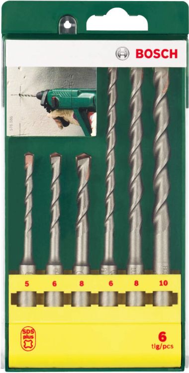 Bosch 6-delni set SDS-plus hamer burgija 2607019447