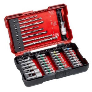 Einhell 39-todelni set burgija adaptera i bitova Hex burgije za metal i drvo L-Box 49108956