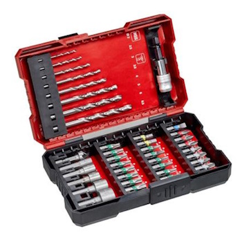 Einhell 39-todelni set burgija adaptera i bitova Hex burgije za metal L-Box 49108911