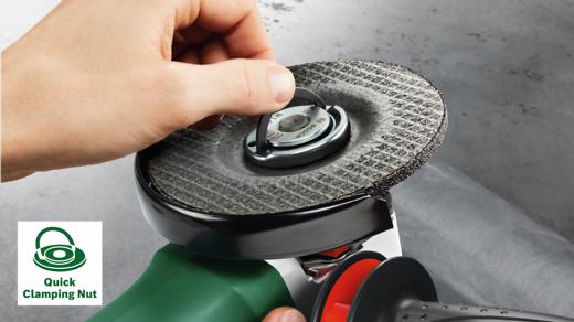 Bosch Akumulatorska ugaona brusilica AdvancedGrind 18V-80 Solo 06033E5100 - Slika 2