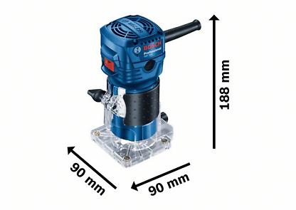 Bosch Glodalica za ivice GKF 550 Professional 06016A0020