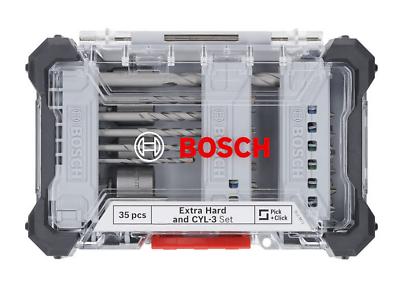 Bosch 35-delni komplet CYL-3 burgija i nastavaka za odvrtače Extra Hard, PH, PZ, SL, H, T 2607017724
