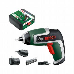 Bosch IXO 7 akumulatorski odvrtač sa 2 nastavka + 10-delni set bitova 06039E0021