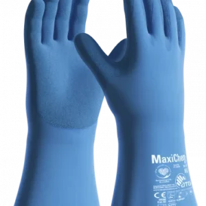 Atg  MaxiChem Cut latex duga plava rukavica 35 cm vel 76-733/09