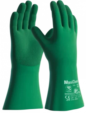 Atg MaxiChem duga zelena rukavica 35 cm 76-830/09