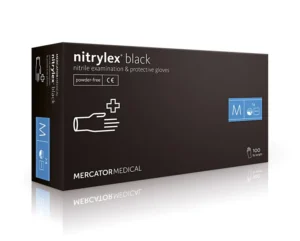 Mercator medical Jednokratne rukavice od nitrila NITRYLEX BLACK RD301040L
