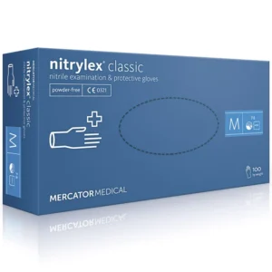 Mercator medical Rukavice jednokratne Nitril NITRYLEX CLASSIC plave RD300190L