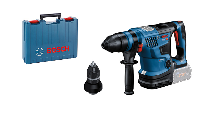 Bosch Akumulatorski elektro-pneumatski čekić za bušenje BITURBO sa SDS plus GBH 18V-34 CF Professional 0611914021