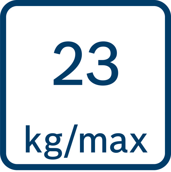 23 kg max