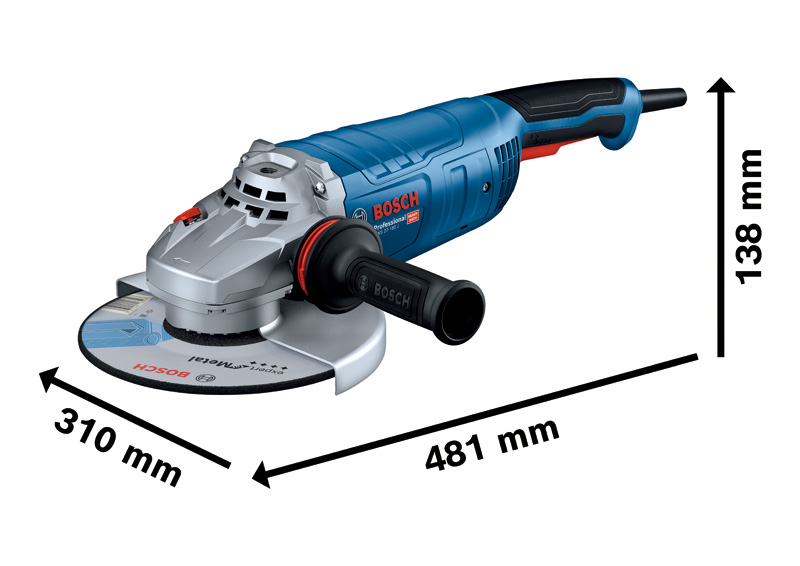 Bosch Ugaona brusilica GWS 27-180 J