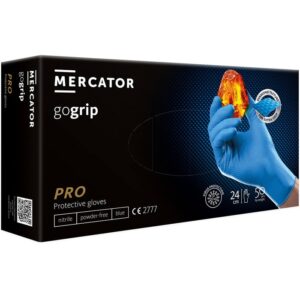 MERCATOR MEDICAL Jednokratne rukavice MERCATOR GOGRIP PRO plave bez pudera RP3003000