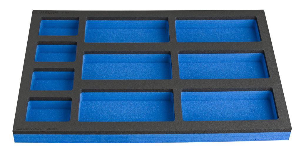Unior VL990ND3 SOS uložak za alat za radne stolove, sa odeljcima za uži orman za alat, 570 x 374, 625591